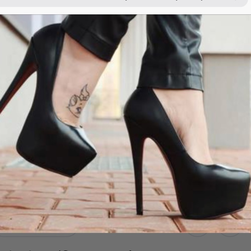 STEVEN MADDEN Women Delirious Platform Pumps Black